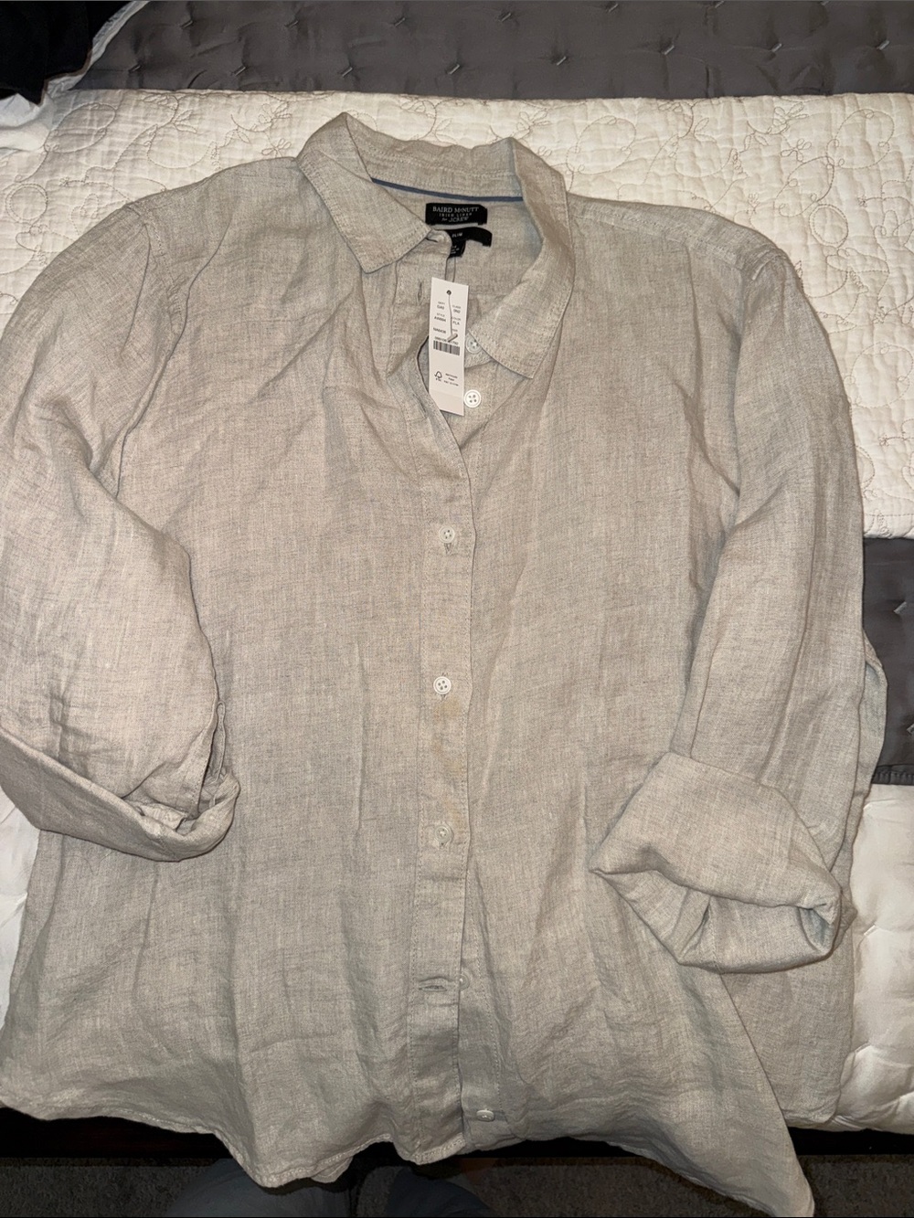 NWT J. Crew Linen Shirt